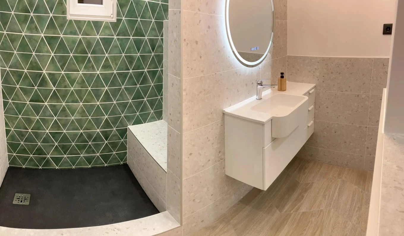 Fürdőszoba burkolás Budapest – referencia