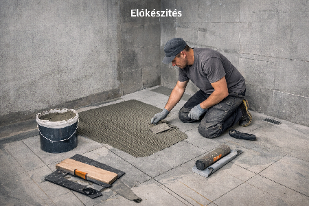 Burkolás előkészítése bontással és aljzatkiegyenlítéssel - ProfiBurkolás