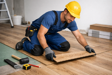 Laminált parketta fektetés Budapest